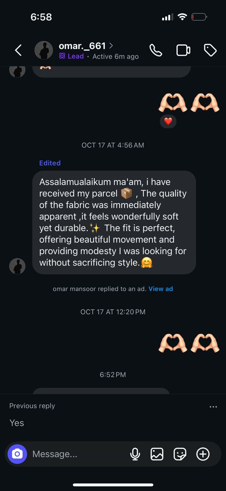 Customer review 14