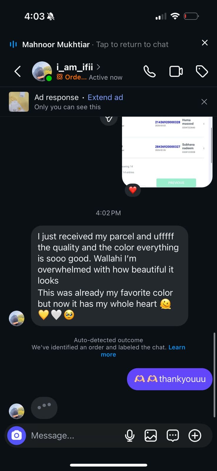 Customer review 7